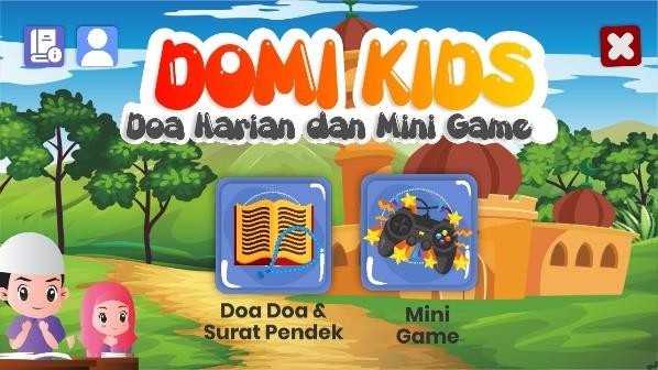 APLIKASI DOMI KIDS DOA HARIAN DAN MINI GAME UNTUK ANAK USIA 5-6 TAHUN